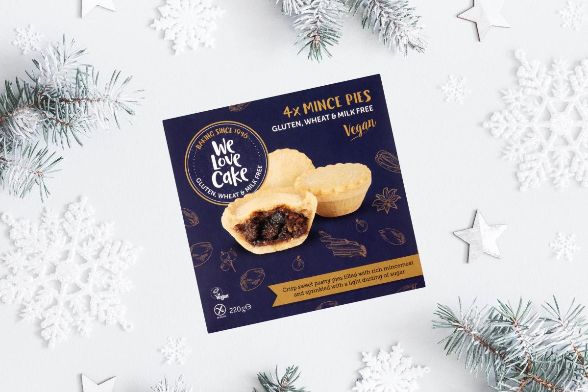 We Love Cake Vegan Mince Pies