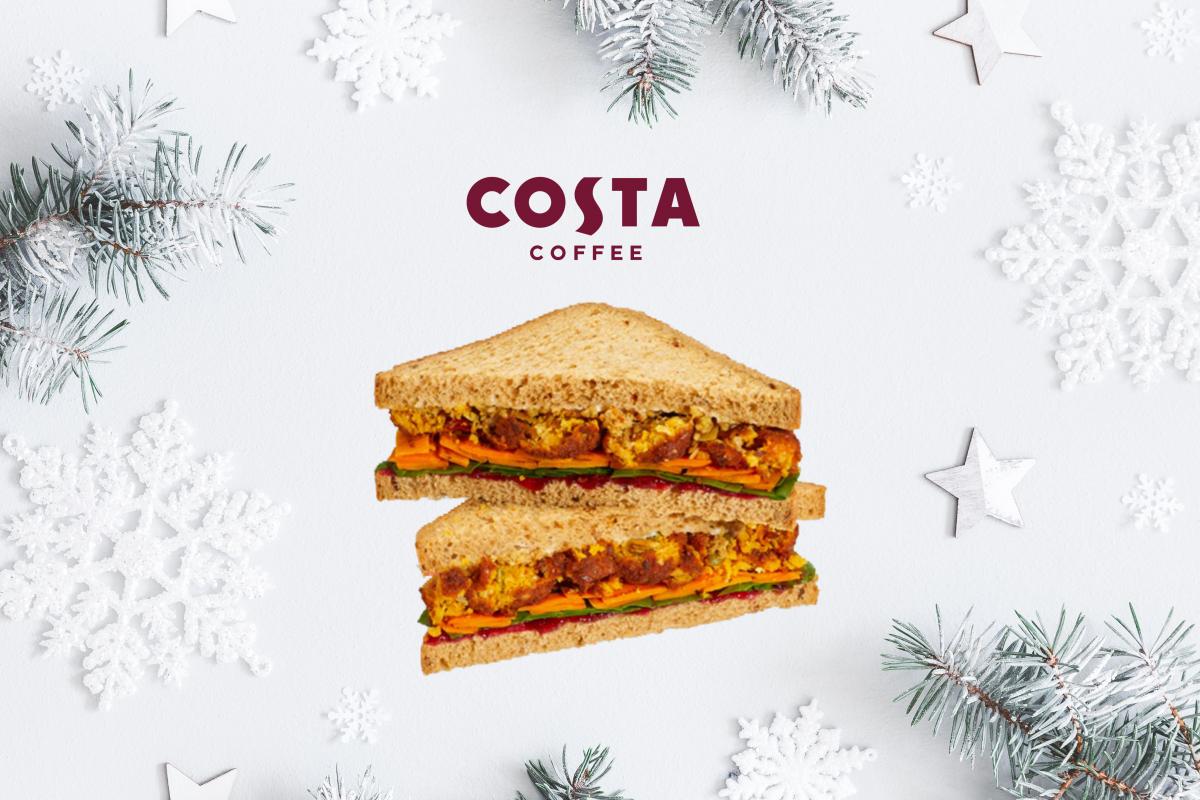 Costa Festive Veggies Under Vests Sandwich