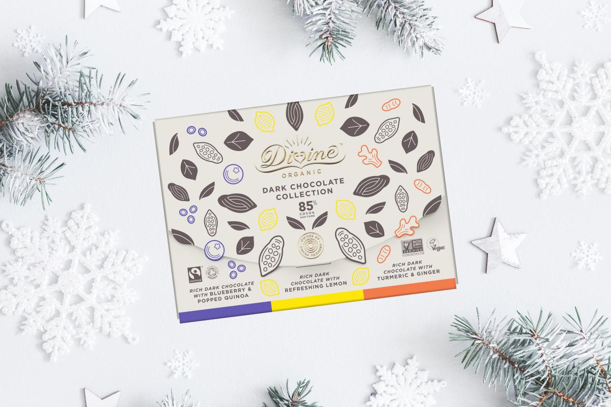 Divine Organic Dark Chocolate Collection