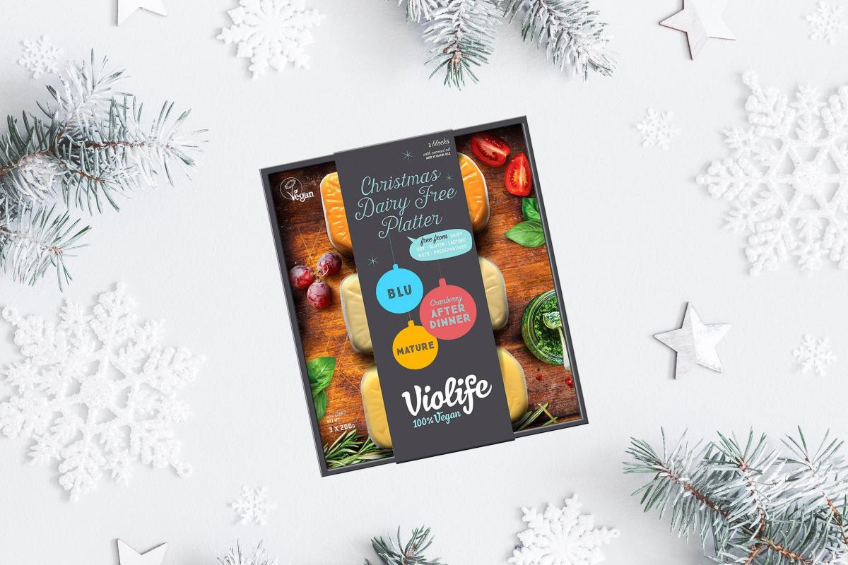 Violife Christmas Dairy Free Platter 