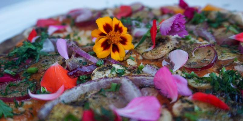 Vegan pizza