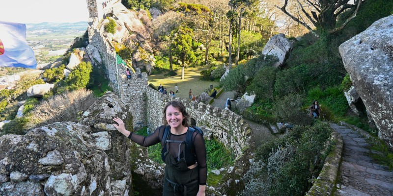 Calen Otto in Sintra Portugal