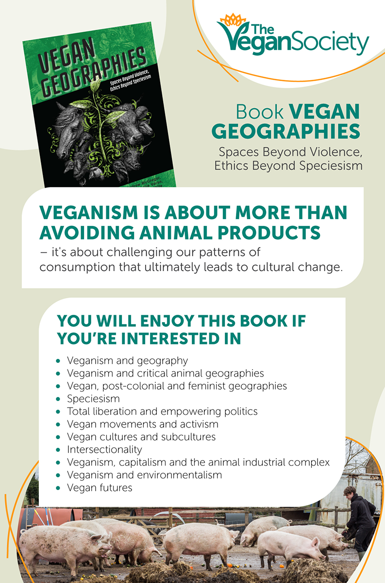 Vegan geographies infographic