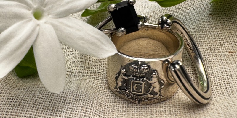 Close up of jewellery