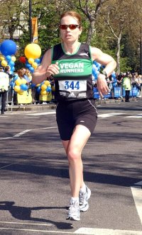 Fiona Oakes vegan marathon runner