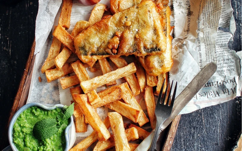 Vegan fish and chips - avant garde vegan 