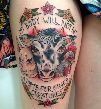 vegan tattoos the vegan society vegan tattoos the vegan society