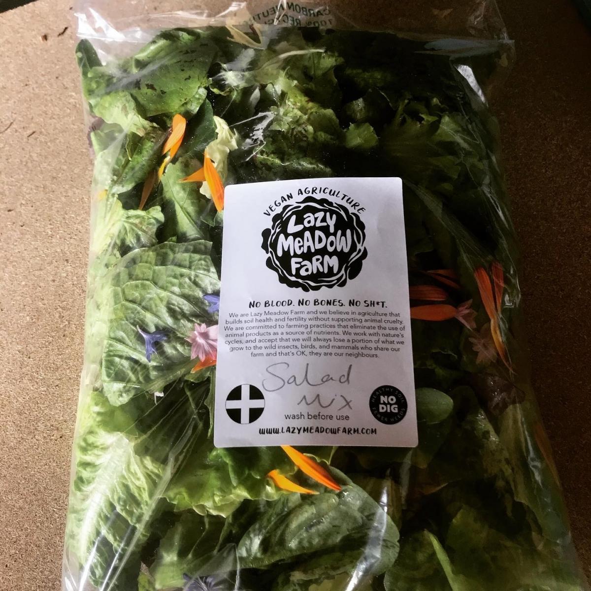 Lazy Meadow Farm packaged produce