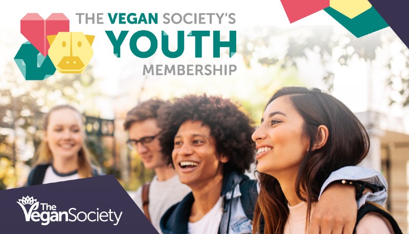 Vegan Society Youth Membership with young people