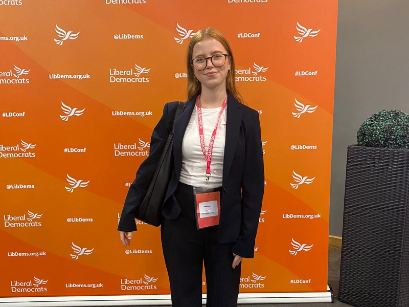 Vegan Society Policy and Research Assistant, Mia Fidge