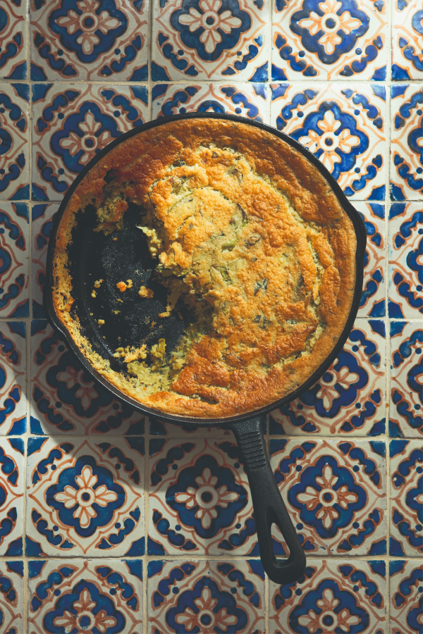 Persian-style Cabbage Frittata (Kookoo-ye-Calam) 