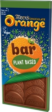 Terry's new chocolate orange plant-based bar
