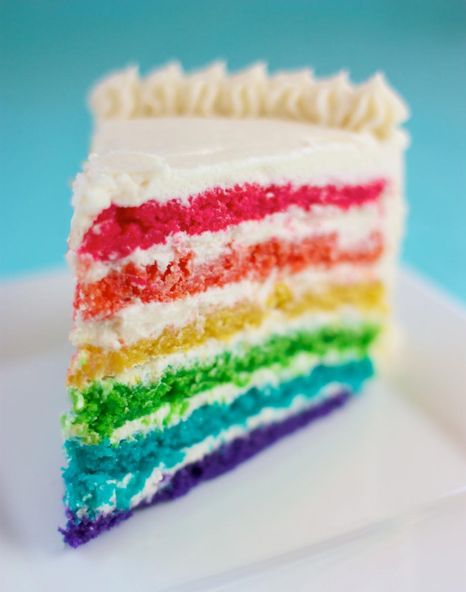 Rainbow cake