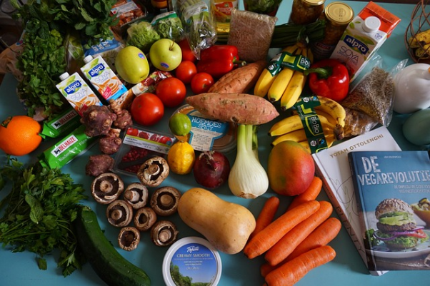 groceries, fruit, vegan