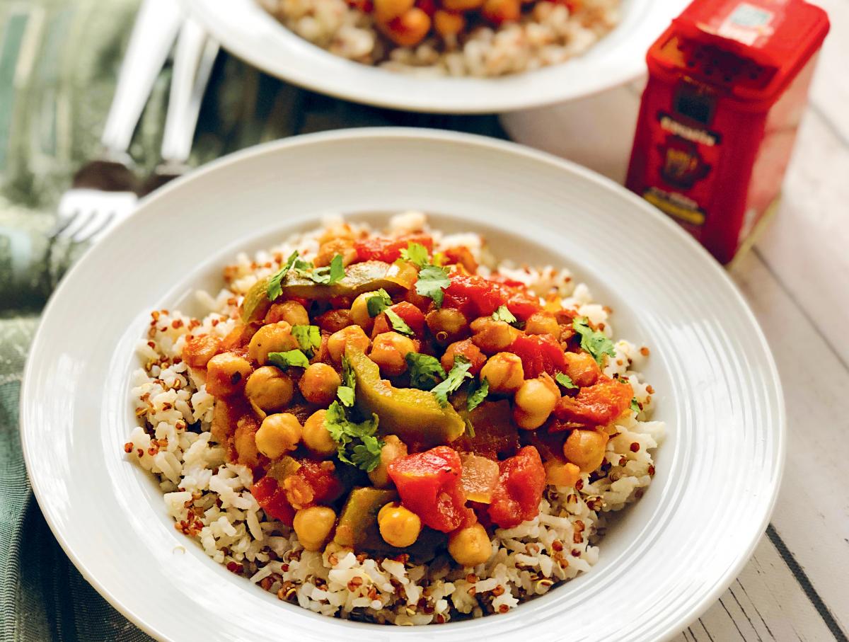 Picture of Spanish-style chickpea stew