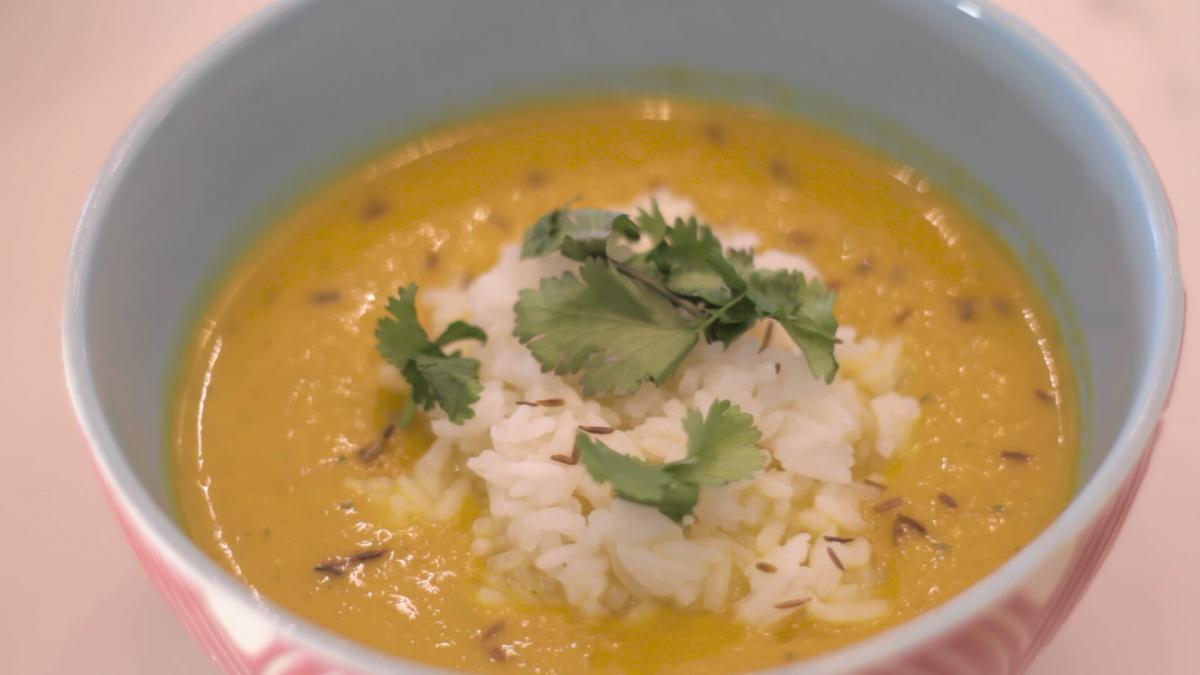 Thai coconut soup