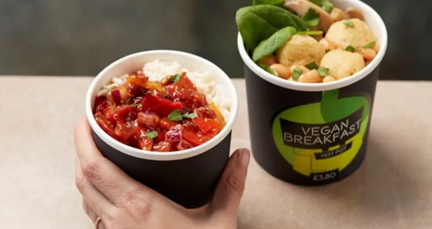 Vegan breakfast pots