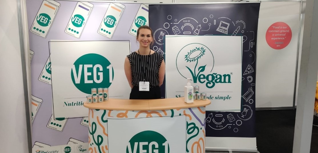 VEG 1 at tradeshow