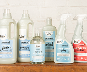 Bio-D essentails cleaning products