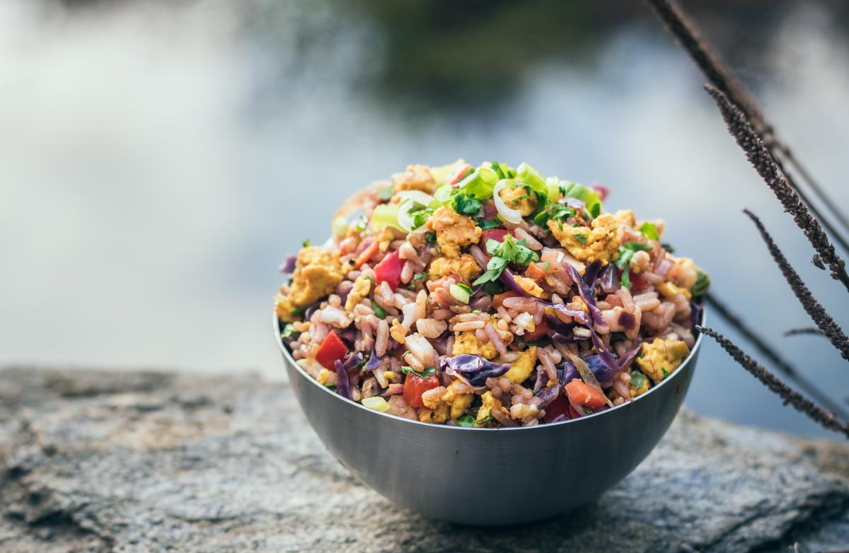 Tofu fried rice - Victoria's Creative Kitchen