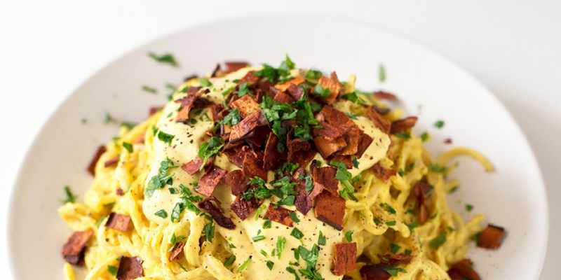 Vegan carbonara