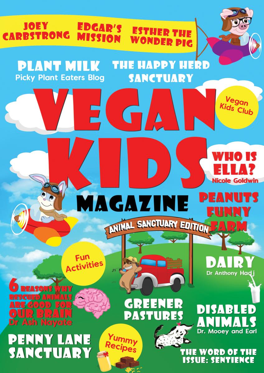 Vegan Kids Magazine cover