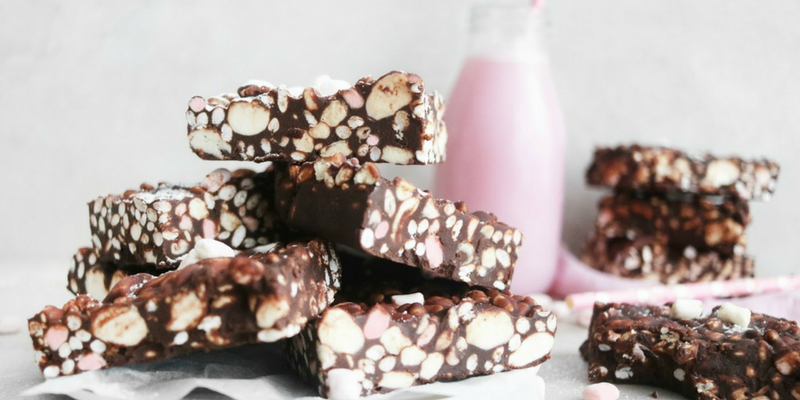 Vegan rocky road