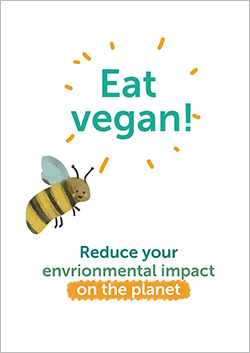 Eat vegan banner