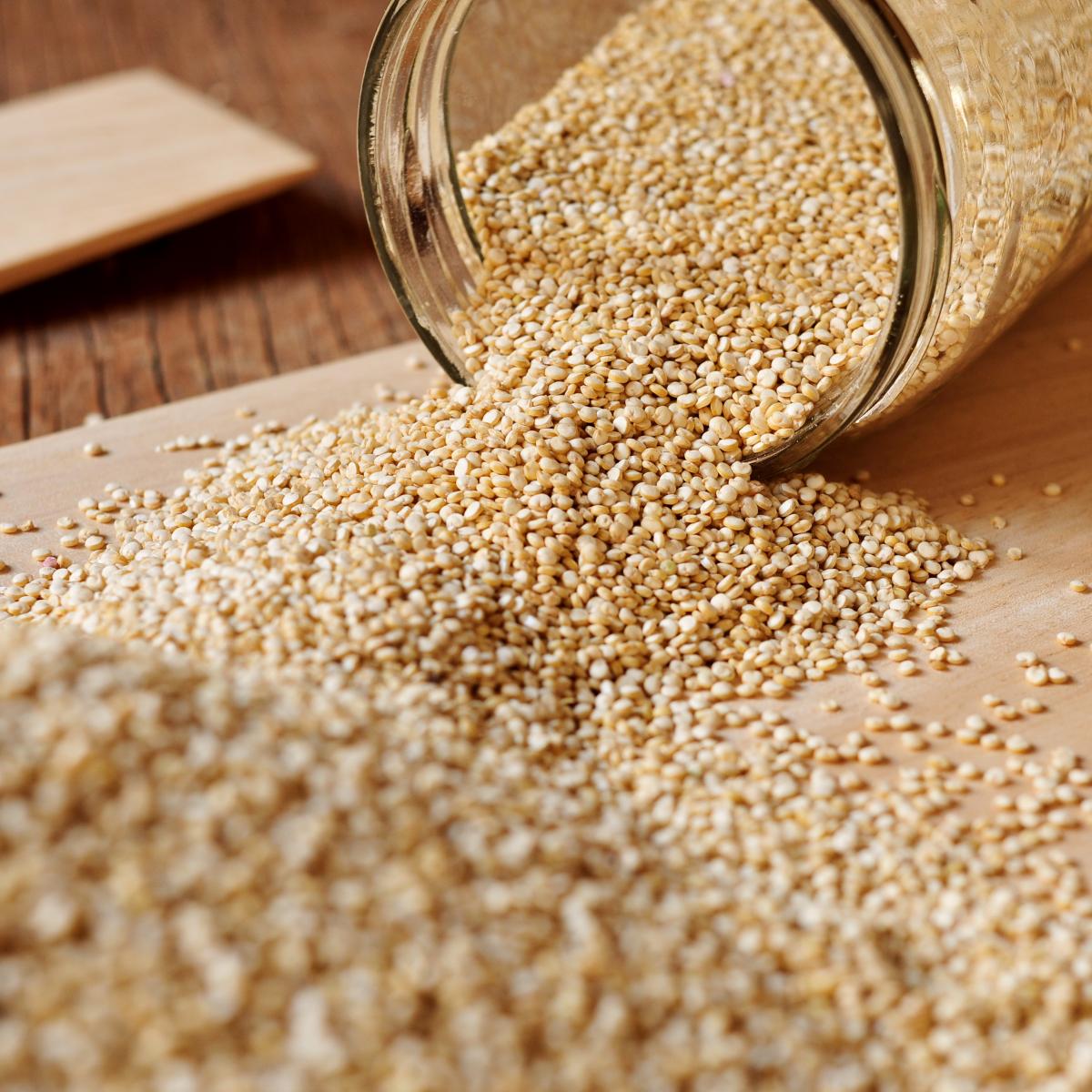 Quinoa is a good source of protein Quinoa is a good source of protein