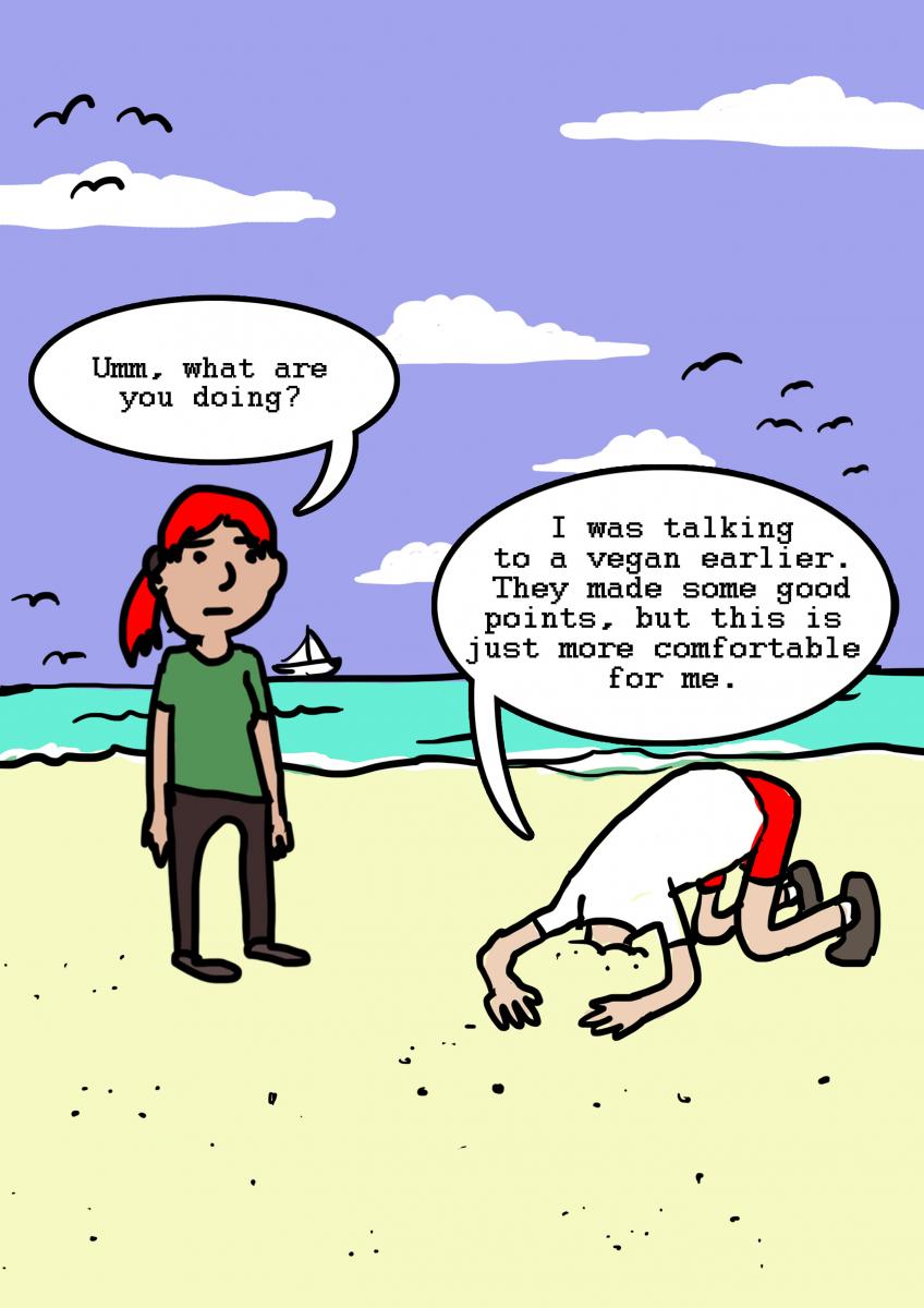 Vegan Sidekick comic