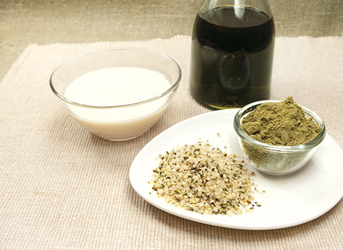 Hemp seed milk