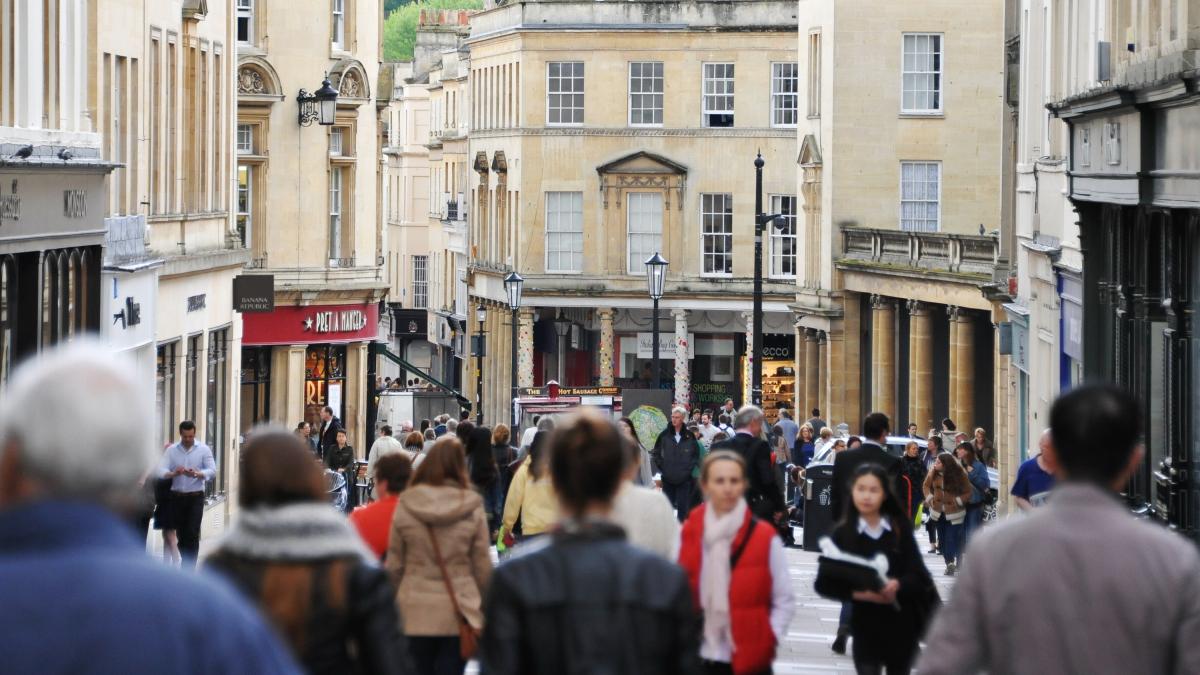 High street view