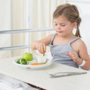 vegan child eating vegan food