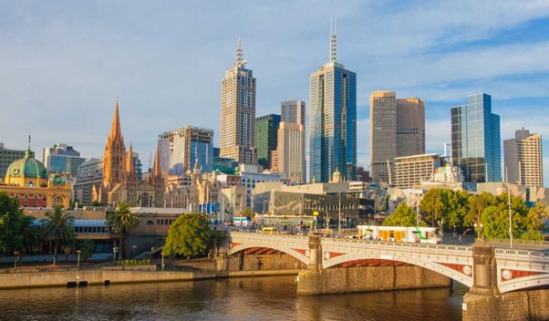 Photograph of Melbourne, Australia landscape