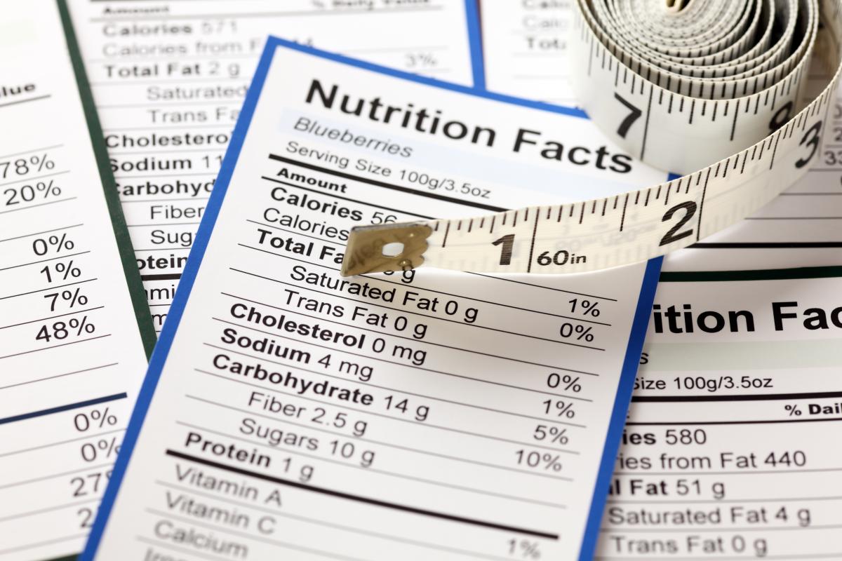 Nutrition facts