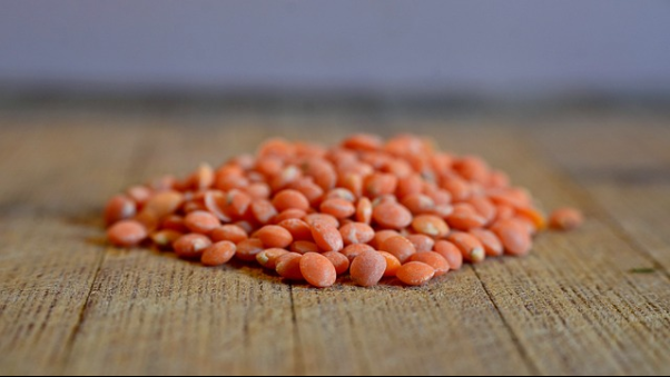 Red lentils: a great source of protein and carbohydrates for those following vegan diets