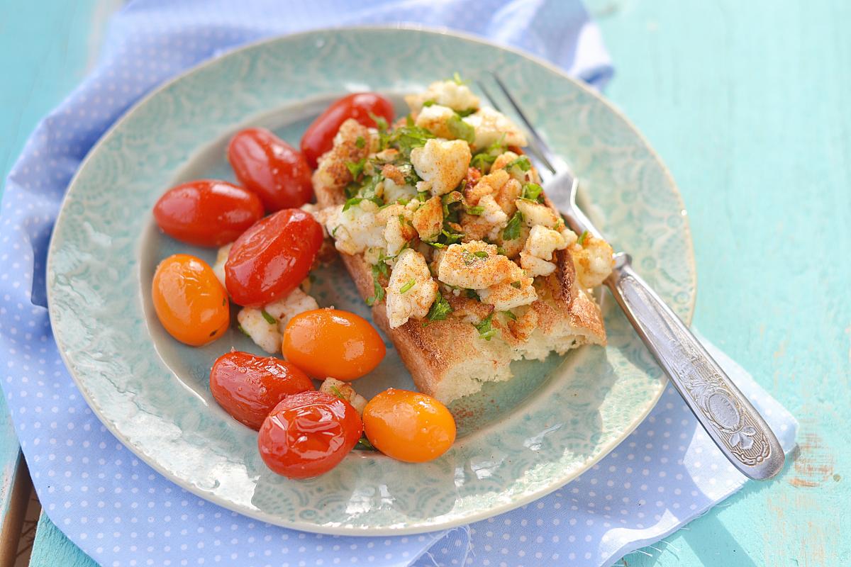 Scrambled tofu