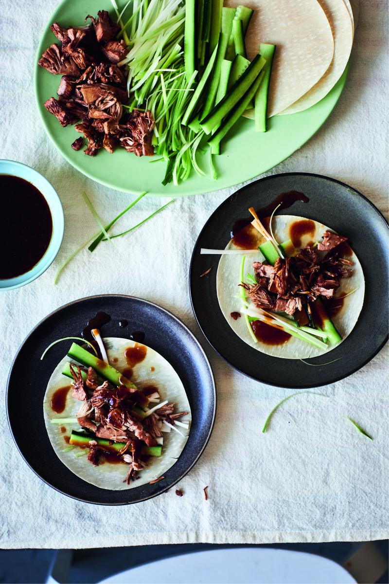 BOSH! vegan duck pancakes