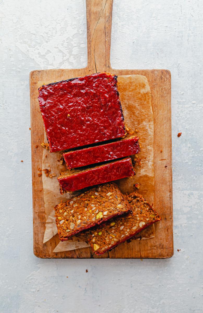 Picture of Lentil and Chickpea 'Meatloaf'