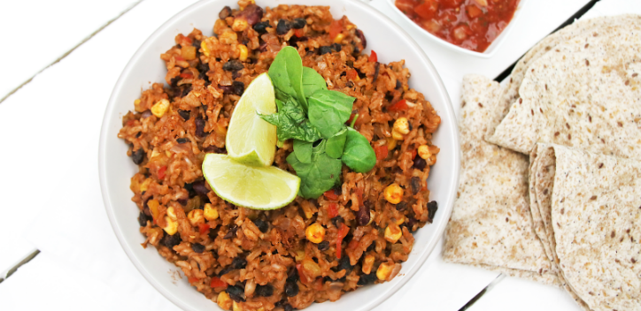 Mexican bean rice | The Vegan Society